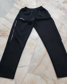 Seluar tracksuit Domino Black Track Pants