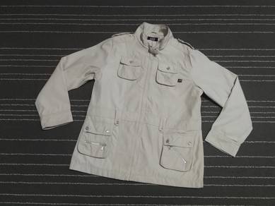 Michiko London Jeans trench jacket M