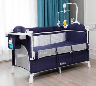 Baby Playpen Cot Foldable Change Diaper Katil Bayi