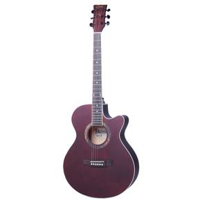Cate QM-602C Acoustic Guitar - Coffee