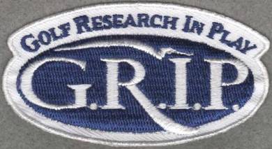 Golf Research In Play GRIP Badge PGA Patch
