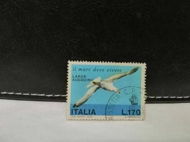 1978 Italy Stamp Gull Bird Endangered Species