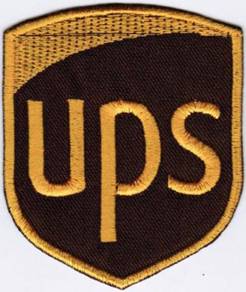 UPS United Parcel Service of North America Patch