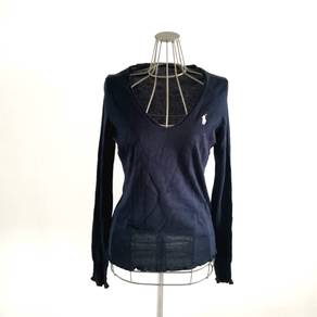Ralph Lauren V-neck Light Knitwear Top