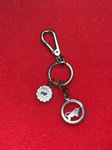 Braun Buffel Steel Keychain