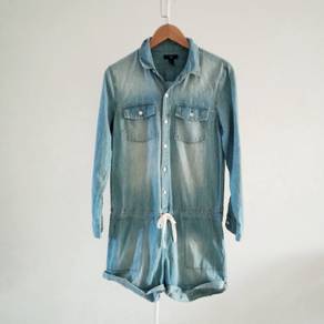 GAP denim jumpsuit