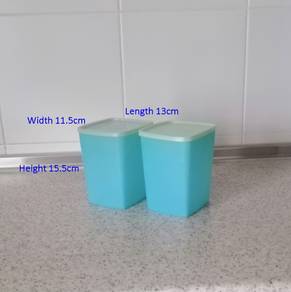 Tupperware Tall Square Round Stackable Containers