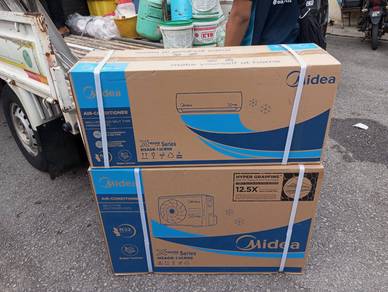 Midea 1.5hp Non Harga Siap Pasang Aircond ME262