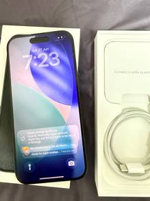 IPhone 15pro Black 1TB year Oct2023