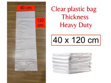 Transparent Thick & Clear Plastic bag Packaging