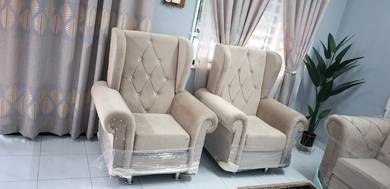 wing chair sepasang offer