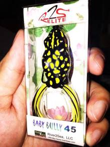 River 2 Sea Baby Bully Wa Frog Lure YELLOW POISON