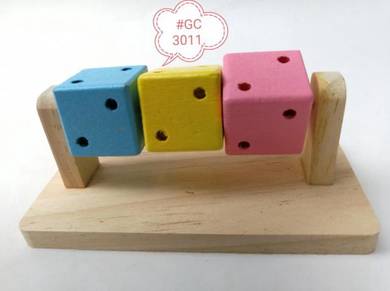 GC-3011 Hamster Cubes Wooden Fun Toy Furniture