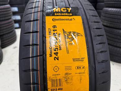 Tayar baru 245 40 19 Continental mc7 new tyre offe