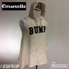 Emsexcite Japan sleeveless pregnant hoodie jacket