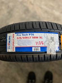 225 50 17 Conti Viking PT6 Tayar Baru 2025 +TCP