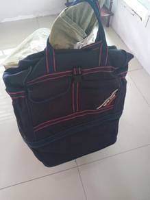Foldable wheels luggage bag - no delivery; nego 👌