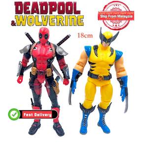 New Super War Deadpool & Wolverine X-Men Figures