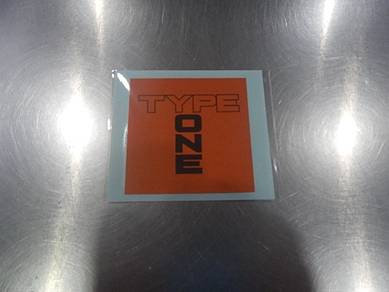 Spoon Sports Type One Mark Sticker FL5 FK8 GK5 EK9