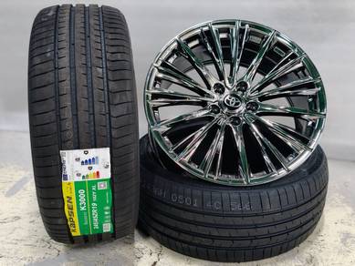 Toyota Vellfire Alphard Estima 19" Rim+Tayar R432