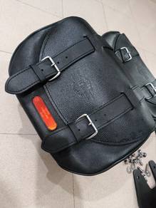 Harley Davidson Leather Saddle Bag Original US