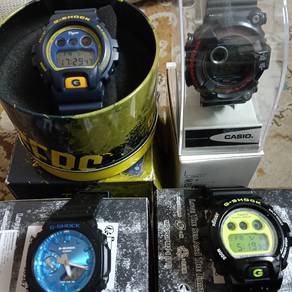 jualan combo gshock G-Shock dw6900 tiger frogman