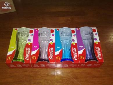 Cawan Coca cola coke glass 4