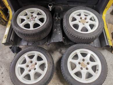 HONDA EK9 TYPE-R SPORT RIM SET 15Inch 5hx114.3pcd