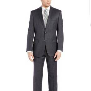 Calvin Klein Slim Fit Blazer in dark grey
