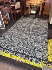 Ikea KOPENHAMN flatwoven HANDMADE Rug DISCONTINUED