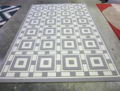 Hand Tufted Carpet Rug New Modern