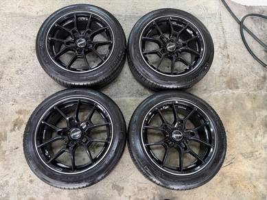 Rim rays g025 flow forming thailand 16 inch tiptop
