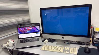 Apple iMac 27-inch i7 and MacBook Pro i9