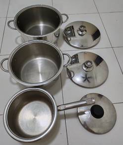 Stainless steel set tebal