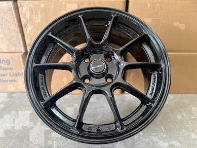 New rim 15x6.5jj wedsport tc105x thai axia myvi