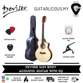 Deviser 40inch Slimbody Acoustic Guitar with EQ
