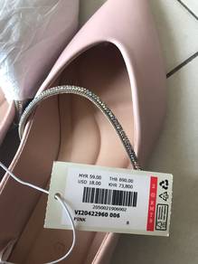 Slide On Flat Ballerinas
