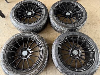 Sport rim second 17 Enkei rs05rr siap tayar civic