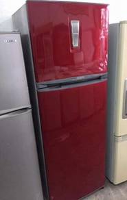 Toshiba Peti red Fridge 2 Pintu Sejuk Ais Refrige