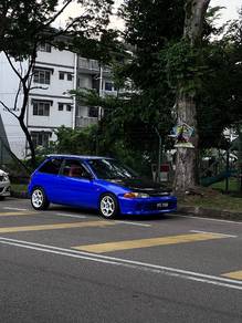 Proton Satria GLi in Tampoi, JHR
