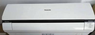 1hp Panasonic Econavi Aircond Wall Mounted J152