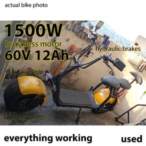 Electric Scooter harley bike bicycle ebike 1500W