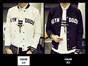 AF0374 Black Sweater Baseball Varsity Jacket