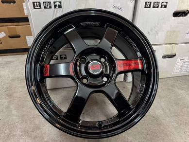 New rim 15x6.5jj volk rays te37 by thailand made