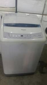 Basuh Washing Machine Top 8kg Panasonic Mesin Auto