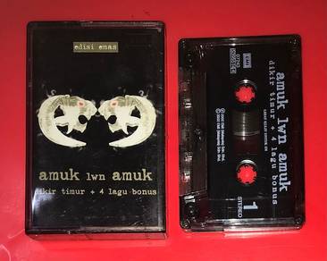 AMUK LWN AMUK  - DIKIR TIMUR 4 LAGU BONUS Cassette