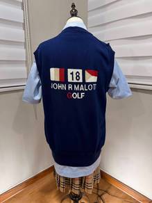 vintage JOHN R MALOTT GOLF vest L 4130