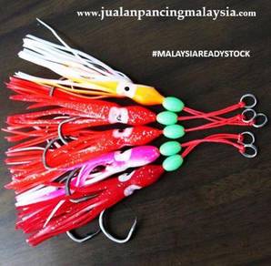JPM Assist Jigging Hook with Squid