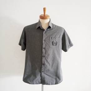 Bonia Slim Fit Grey Shirt