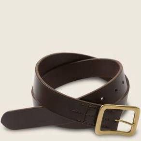 Red Wing Pioneer Leather Belt 96561 1.42Inch Brown